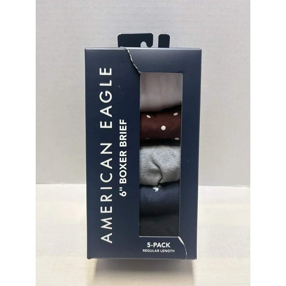 NEW 5 Pack American Eagle Mens XXL 2XL 6